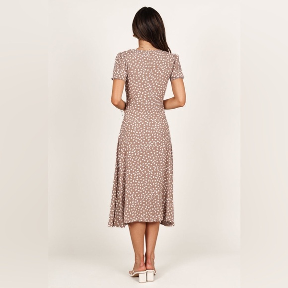 PETAL & PUP FRANKLIN DRESS - MOCHA B2582 - Picture 4 of 7